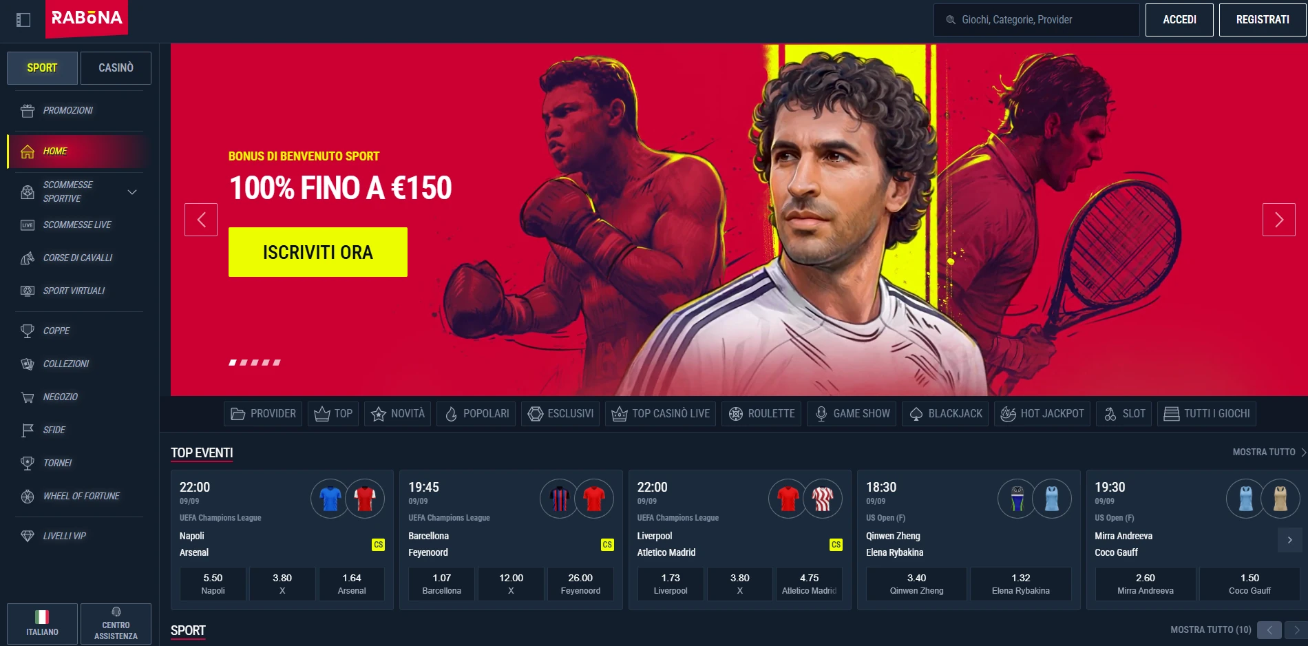 Rabona Casino